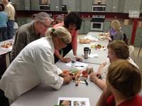 Sandy Baker shows us how to create food art Sandy Baker shows us how to create food art