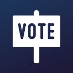  vote sign
